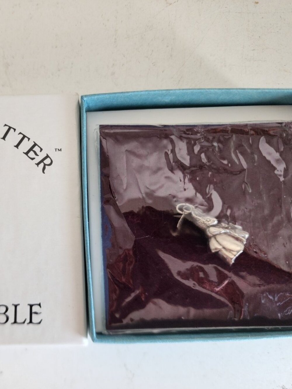 Beatrix Potter Sterling Silver 925 Charm HUNCA MUNCA by Hand & Hammer Brand NEW